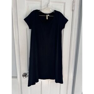 Pure J Jill Swing Dress Women's Sz S Long Sleeves Pockets Modal Pima‎ Cotton